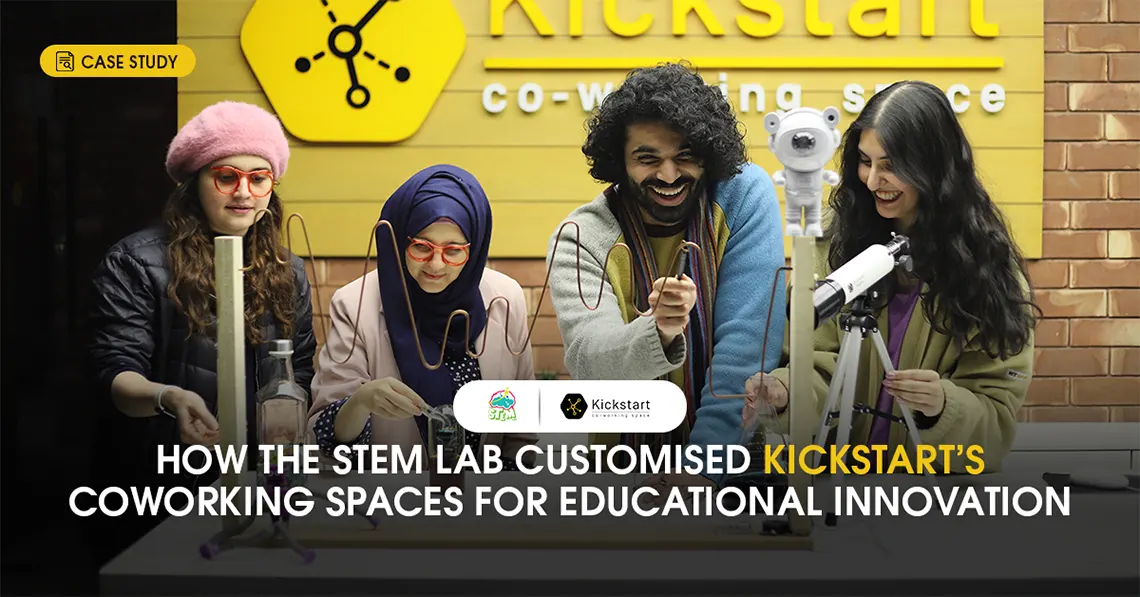 How The STEM Lab Customised Kickstart’s Coworking Spaces for Educational Innovation